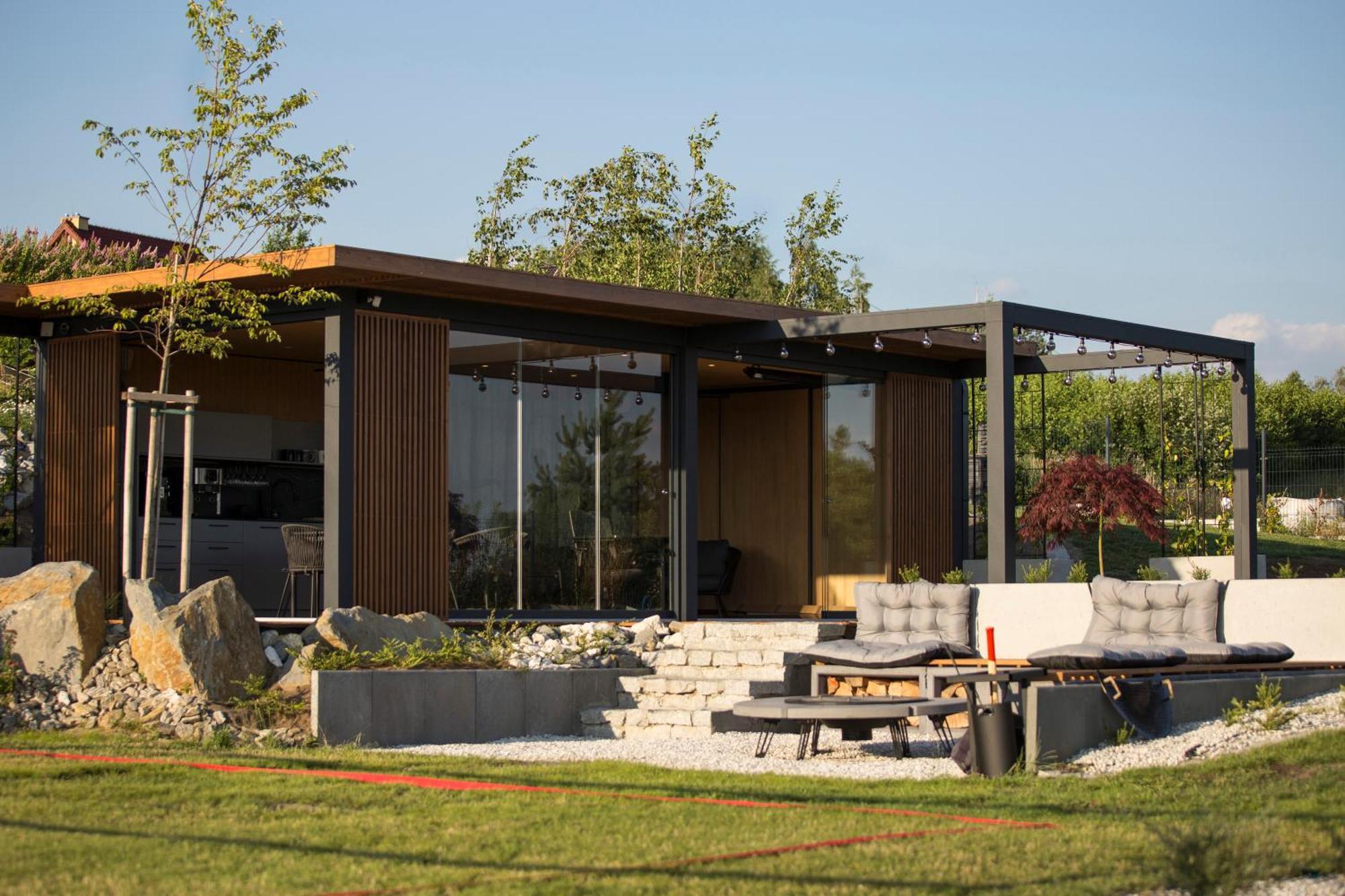 Villa Relax With Swimming Pool And Mountain View Bukow エクステリア 写真